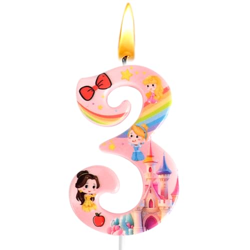 Prinzessin Geburtstagsdeko, Prinzessin Kerzen Nummer 3, Geburtstags Kerzen, Kuchenkerze, Kuchen Dekoration, Partykerzen, Rosa, Kerzen mit Mustern, Kindergeburtstag, Hochzeitsfeiern, Jubiläen Prinzessin Geburtstagsdeko, Prinzessin Kerzen Nummer 3, Geburtstags Kerzen, Kuchenkerze, Kuchen Dekoration, Partykerzen, Rosa, Kerzen mit Mustern, Kindergeburtstag, Hochzeitsfeiern, Jubiläen von Sdjuifsd