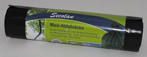 Secolan 211027 Maxi-Abfallsack, grün, 240 Liter von Secolan