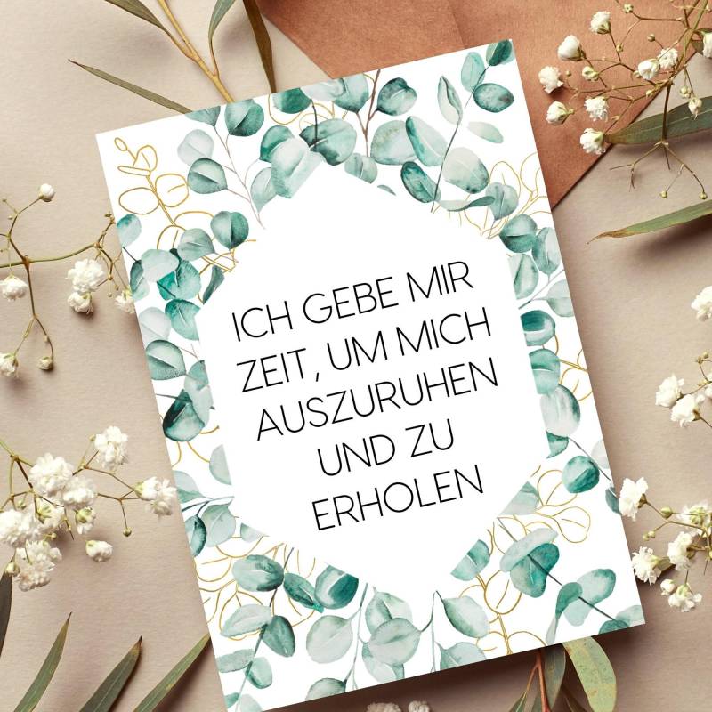 Wochenbett Affirmationen, 20 Glaubenssätze Für Mamas Nach Der Geburt, Postpartum Karten von SeelenDesigns