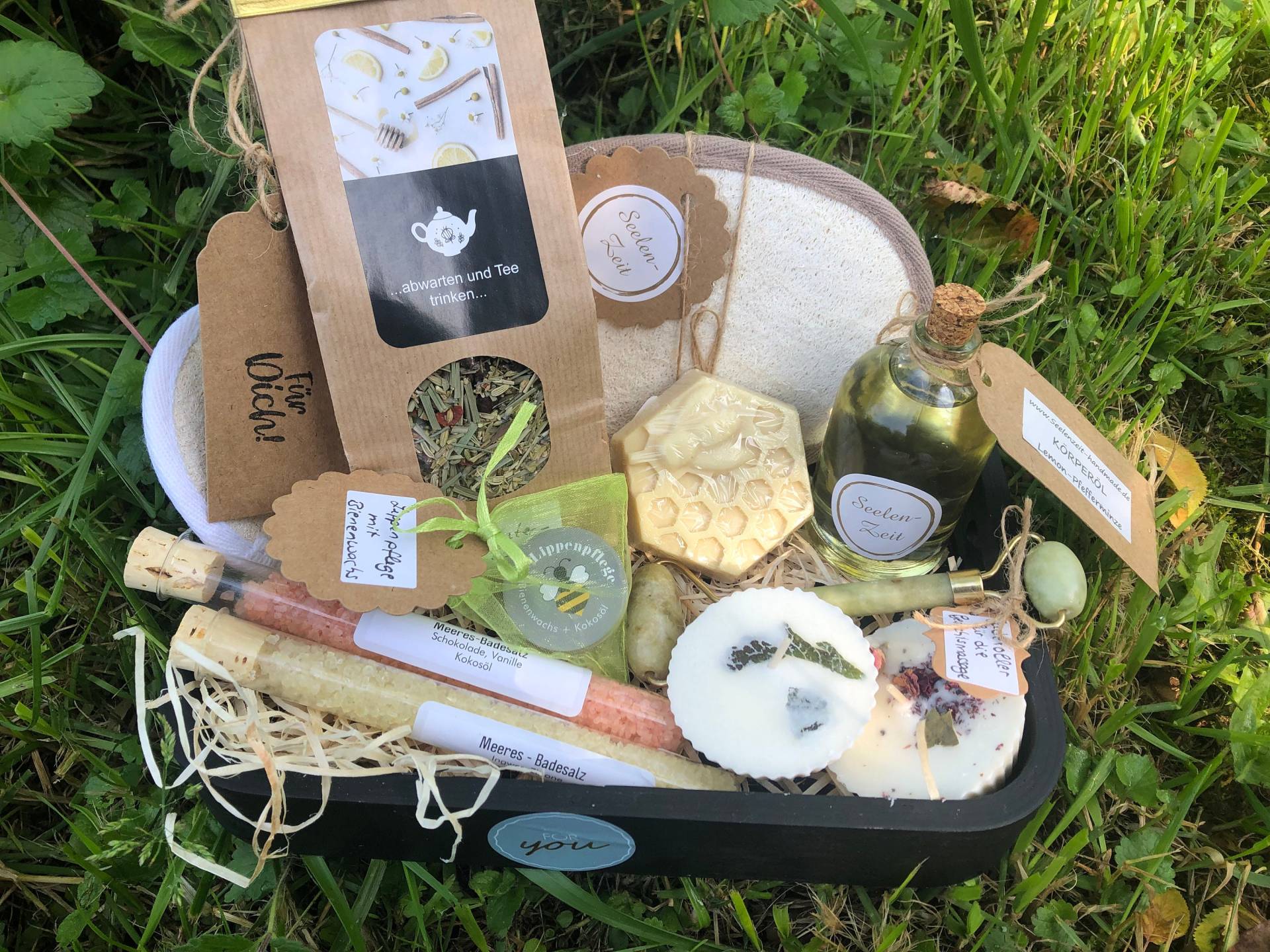 Wellness Set, Verwöhnset Mit Naturprodukten von SeelenZeit