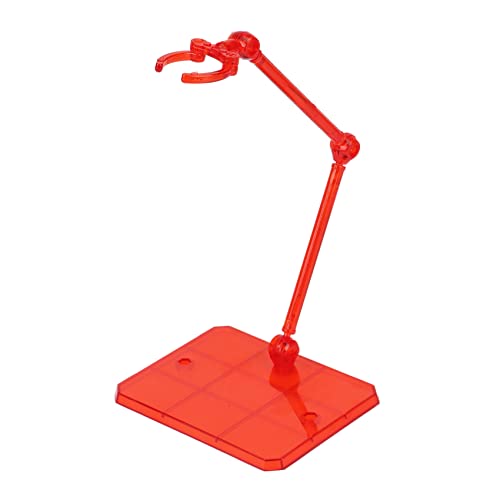 Sefdrert 10 StüCk Aktion Figure Basis Passende Display StäNder Halterung für 1/144 1/100 Puppen Modell BüHne Gesetz Kleidung,Rot von Sefdrert