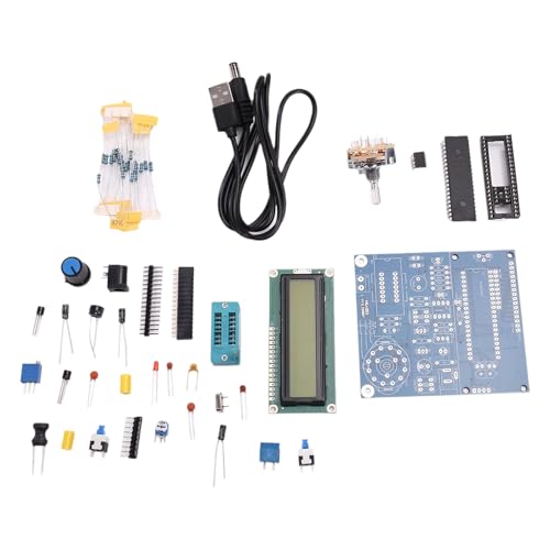 Sefdrert DC5V LCD Frequenzmesser USB Transistor Tester DIY Kits Digital Induktivität und Kapazität Messgerät von Sefdrert