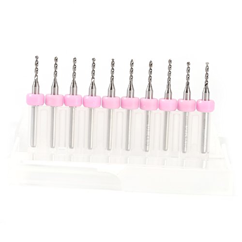 10pcs PCB Print Circuit Board Carbid Micro Drill Bits Tool Set Scharfe Schneid (1.4mm) von Segrehy