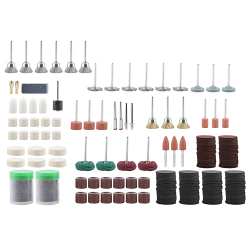 347pcs Schleifen Schleifpolierrotary Werkzeugrad Zubehör Kit Set Set 347pcs Schleifen Schleifpolierrotary Werkzeugrad Zubehör Kit Set Set von Segrehy
