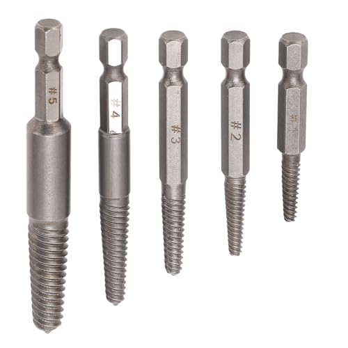 5 pcs beschädigte Schraubenextraktoren 1/4 Zoll Sechskant Shank -Schraubenentferner Set Kohlenstoffstahl Extraktionswerkzeug 7,5 mm 5 mm 4 mm 3,5 mm 3 mm 5 pcs beschädigte Schraubenextraktoren 1/4 Zoll Sechskant Shank -Schraubenentferner Set Kohlenstoffstahl Extraktionswerkzeug 7,5 mm 5 mm 4 mm 3,5 mm 3 mm von Segrehy