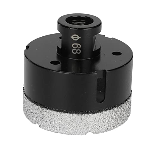Adamas Drill Bits Marmorlochöffner Schneller Bohrungen Hocheffizienz Vakuum gefördertes Bohrer für Granitkeramikfliesen Betonmaterial Schwarz 68 mm 2,7 Zoll Adamas Drill Bits Marmorlochöffner Schneller Bohrungen Hocheffizienz Vakuum gefördertes Bohrer für Granitkeramikfliesen Betonmaterial Schwarz 68 mm 2,7 Zoll von Segrehy