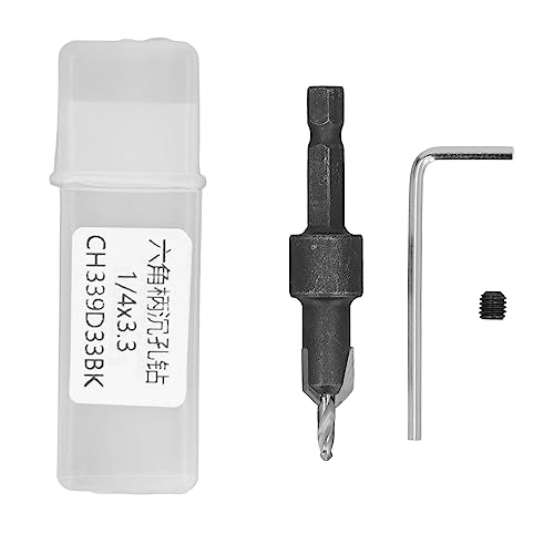 Countersink Drill Bit Hex Shank 1/4x3.3 Einstellbares Carbid -Holzbearbeitungswerkzeug für die Dichteplatine Partikelplatine mittelgroße Faserplatte Countersink Drill Bit Hex Shank 1/4x3.3 Einstellbares Carbid -Holzbearbeitungswerkzeug für die Dichteplatine Partikelplatine mittelgroße Faserplatte von Segrehy