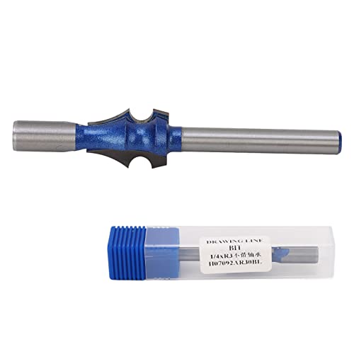 Eckperlen Router Bit professionell Tungstenstahllegierung 1/4xr3 Perlen Holzbearbeitung Router Bit für Holz MDF -Sperrholz -Partikelplatte Eckperlen Router Bit professionell Tungstenstahllegierung 1/4xr3 Perlen Holzbearbeitung Router Bit für Holz MDF -Sperrholz -Partikelplatte von Segrehy