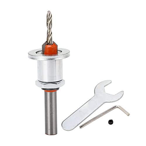 Gegenbore -Bohrerbitgrenze Einstellbarer Legierungsstahl schneller Chipentfernung Countersink Bohrbohrer 3,5 x 10 mm für Holz Kunststoff Weiche Metall Faserplatte Gegenbore -Bohrerbitgrenze Einstellbarer Legierungsstahl schneller Chipentfernung Countersink Bohrbohrer 3,5 x 10 mm für Holz Kunststoff Weiche Metall Faserplatte von Segrehy