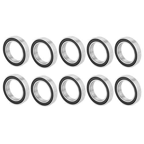 Kugellager, 10pcs 6803 2RS ​​Gummi versiegelte tiefe Kugellager 17 mm 26 mm 5 mm von Segrehy