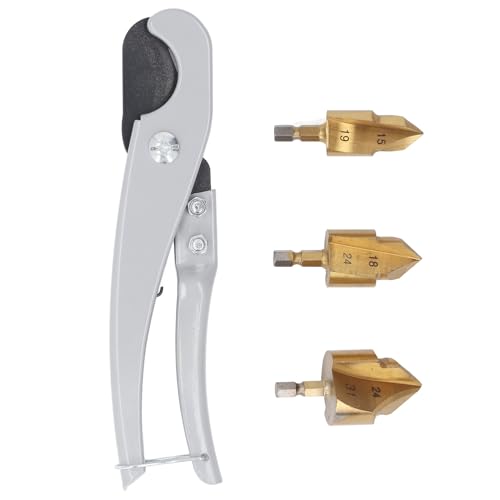 PPR -Hebelbohrmaschine Bit Staded Plastic Water Rohr Reparaturverbindungswerkzeugröhrchen Expander mit Schnellschneider 3PCS für PPR -Rohre und Kunststoffprodukte Industriegrad PPR -Hebelbohrmaschine Bit Staded Plastic Water Rohr Reparaturverbindungswerkzeugröhrchen Expander mit Schnellschneider 3PCS für PPR -Rohre und Kunststoffprodukte Industriegrad von Segrehy