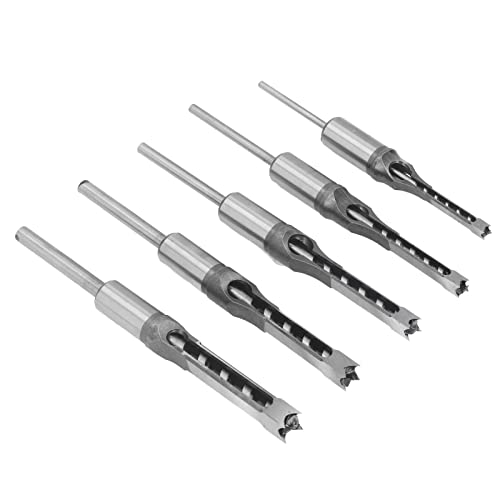 Professionelles Holzbearbeitung Quadratbohrbit Kit Hochgeschwindigkeit Stahl behandeltes Quadrat -Countersink Bit für Holzbearbeitung Wohneinrichtung Konstruktion 1/4in 5/16in Professionelles Holzbearbeitung Quadratbohrbit Kit Hochgeschwindigkeit Stahl behandeltes Quadrat -Countersink Bit für Holzbearbeitung Wohneinrichtung Konstruktion 1/4in 5/16in von Segrehy