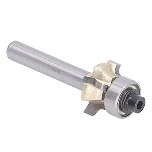Runden über Router Bit 1/4 Shank R3 4 Flöte professionelle Karbidenrundungskante Router Bit für Holzbearbeitung Küchenschränke Möbel Möbel Runden über Router Bit 1/4 Shank R3 4 Flöte professionelle Karbidenrundungskante Router Bit für Holzbearbeitung Küchenschränke Möbel Möbel von Segrehy
