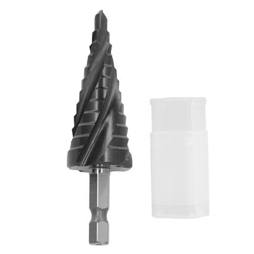 Stiefmaschinenbohrbit 4 Flöte 1/4in Hex Shank 12 Schritt 3/16-7/8in Spiralbohrer für Holzbearbeitung Stiefmaschinenbohrbit 4 Flöte 1/4in Hex Shank 12 Schritt 3/16-7/8in Spiralbohrer für Holzbearbeitung von Segrehy