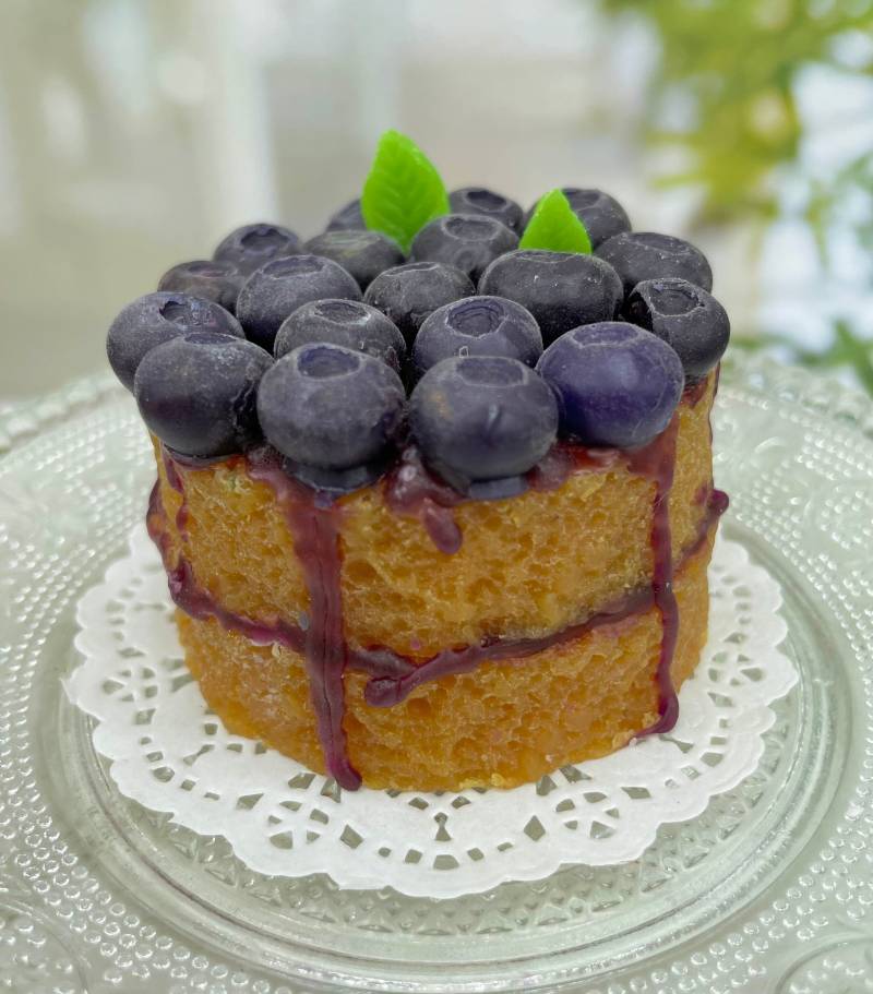 Blueberry Cake Soap Mit Heidelbeere, Blaubeere Seife Geburtstag Geschenkt Idee Kuchen Cake Badezimmer Bad Deko Gästeseife Mitbringsel von SeifeMagievonValeria