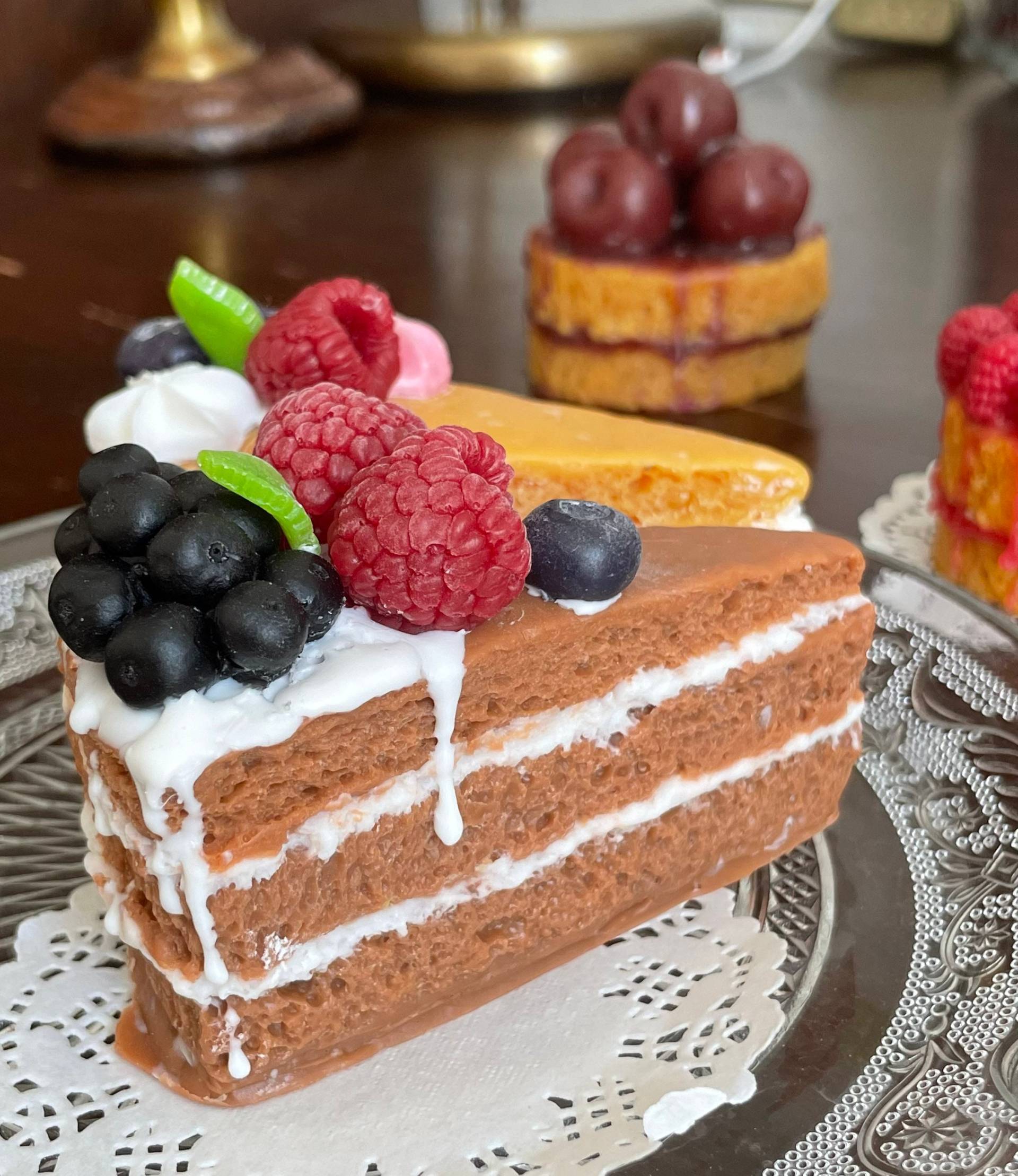 Piece Of Cake Soap Ein Stück Kuchen Seife Geburtstag Geschenk Idee Cake Badezimmer Bad Deko Gästeseife Mitbringsel von SeifeMagievonValeria