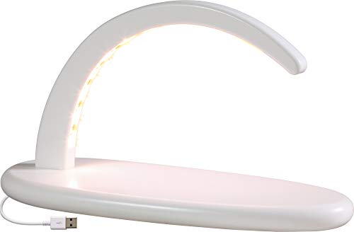 Seiffener Volkskunst | LED Lichterbogen Schwibbogen 24x13cm | Erzgebirgische Volkskunst | Made in Germany | 15354 | Leerbogen weiß von Seiffener Volkskunst