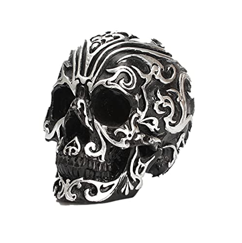 Totenkopf-Seifenformen, Kerzenform, Halloween-Totenkopf, Kerze, Schokoladenform, Küche, Backform, gummiert, Zuckerbastel-Form (Totenkopf-Form-29) von Sekacola