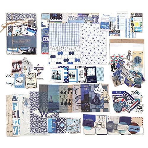 Scrapbooking Aufkleber Select Zone 88 Stück Bullet Journal Sticker Aufkleber Set für Reisehinweise Tagebuch Bullet Journal Scrapbook Zubehör, Kombination C von Select Zone