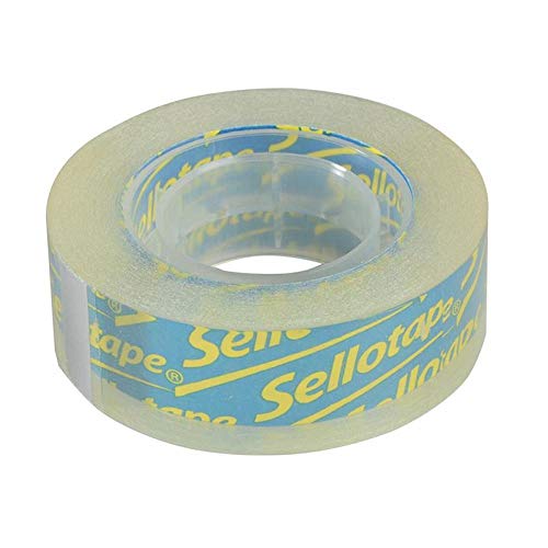 Sellotape 1569594 Super Klebeband – 18 mm x 25 m, transparent von Sellotape