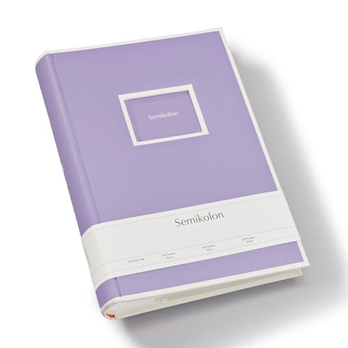 Semikolon 370037 300 Pockets Album - 22,5 x 32,8 cm - 100 Seiten cremefarben, für 300x 10x15 Fotos - lilac silk lila Semikolon 370037 300 Pockets Album - 22,5 x 32,8 cm - 100 Seiten cremefarben, für 300x 10x15 Fotos - lilac silk lila von Semikolon
