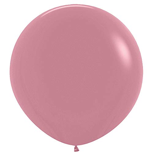 Sempertex Fashion Latex Luftballons 3 Stück 60cm Größe 010 Rosenholz von Sempertex