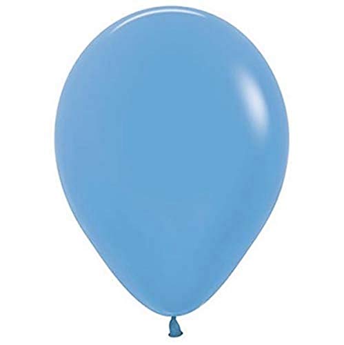 Sempertex Neon Latex Luftballons 50 Stück 12cm Größe 240 Blau von Sempertex