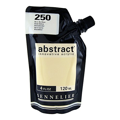 Sennelier Abstract Innovative Acrylfarbe, 120 ml – Matt, Fleischocker von Sennelier