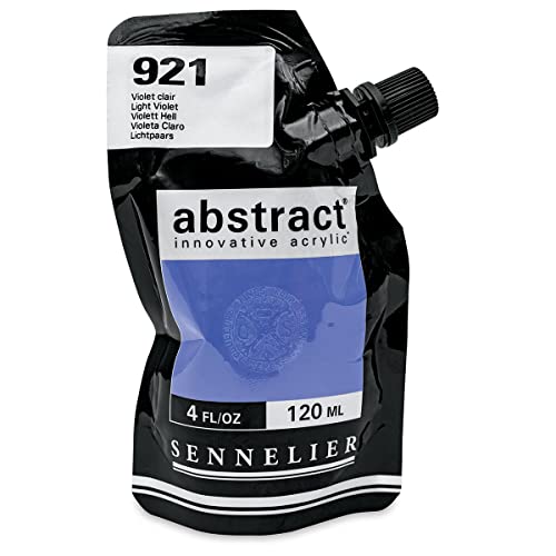 Sennelier Abstract Innovative Acrylfarbe Farbbeutel 120ml - 921 Helles Violett von Sennelier