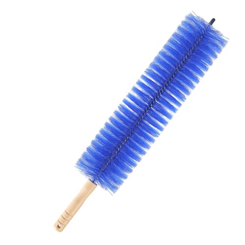 Dust Removal Brush High Efficiency Multifunctional Dual Side Design Bendable Drain Cleaning Brush for Home (Blue) von Senrusa