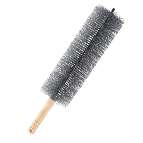 Dust Removal Brush High Efficiency Multifunctional Dual Side Design Bendable Drain Cleaning Brush for Home (Grey) von Senrusa