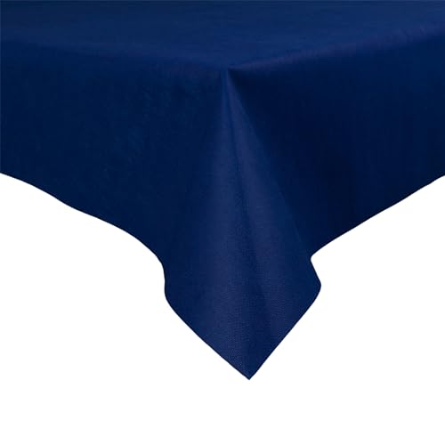 Sensalux Buffet-Tischdecke, Vlies, 1,5m x 3m, Standard 100 by Oeko-TEX® - Klasse I, abwischbar, Lotuseffekt, Blau von Sensalux