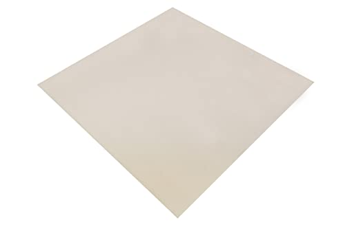 Sensalux Vlies-Tischdecke mit 45% Recyclatanteil, abwaschbare Tischdecke mit Lotuseffekt, 1m x 1m Creme von Sensalux