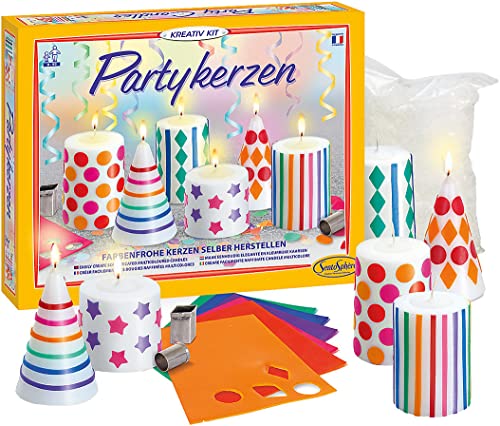 Sentosphere Kreativ Kit Partykerzen, Bastelset, Kreativset für Kinder von Sentosphere