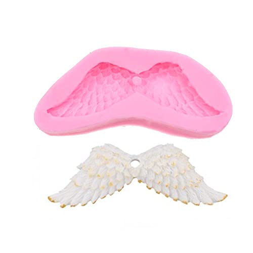 Angel Wings Baking Decoration Feather Wing Sheet Silicone Mold von Senzooe