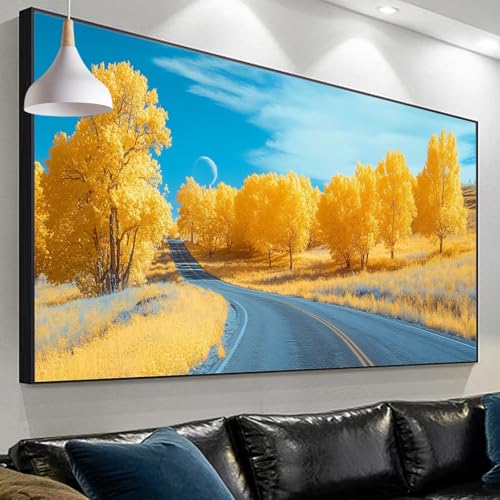 Diamond Painting Erwachsene Landschaft, Baum 1 Diamond Painting xxl 180x60cm/23.6x70.8in, DIY Diamonds Paintings, Malen nach Zahlen Diamond Painting Set Home Wall Decor, Geschenke für Männer SP-718 von Sepeoha