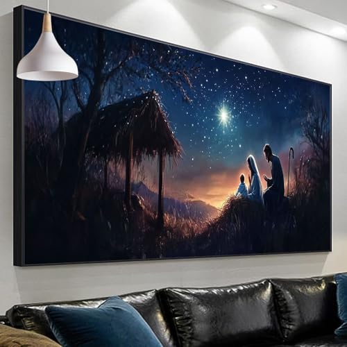 Diamond Painting Erwachsene Sternenhimmel, Menschen Diamond Painting xxl 150x50cm/19.6x59.0in, DIY Diamonds Paintings, Malen nach Zahlen Mosaic Making for Home Wall Decor, Geschenke für Männer SP-720 von Sepeoha