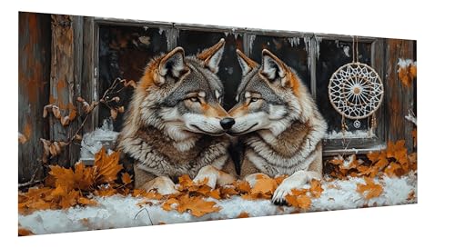 Diamond Painting Wolf Diamond Painting Erwachsene Traumfänger Diamant Paintings Erwachsene Groß 50x100cm, Diamant Malerei Art Kits, Cross Stitch Stickerei Kunsthandwerk für Wanddeko Wohnzimmer FD-5044 Diamond Painting Wolf Diamond Painting Erwachsene Traumfänger Diamant Paintings Erwachsene Groß 50x100cm, Diamant Malerei Art Kits, Cross Stitch Stickerei Kunsthandwerk für Wanddeko Wohnzimmer FD-5044 von Sepeoha