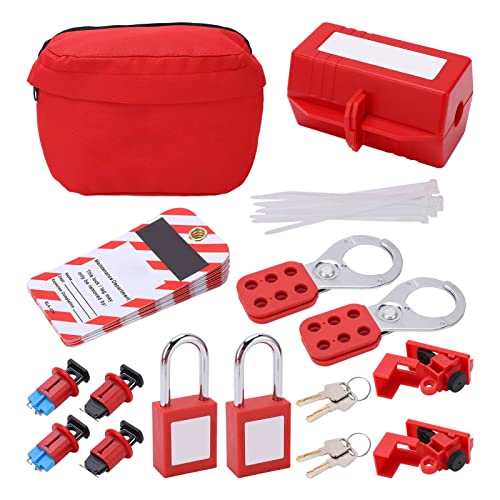 Lockout Tagout Kits, Elektrische Lockout Tagout Kits für Lockout Tagout Stationen, Klemmen und Universelle Mehrpolige Sicherungsgeräte für Leistungsschalter, ABS Material für Industriechemikalien von Septpenta