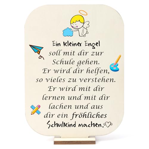 Einschulung Geschenk Einschulung Mädchen Schutzengel Hölzerne Ornamente Geschenke Zur Einschulung Schulanfang Geschenke Einschulung Mädchen Geschenk Einschulung Junge Geschenk Einschulung Junge von SereneGLow