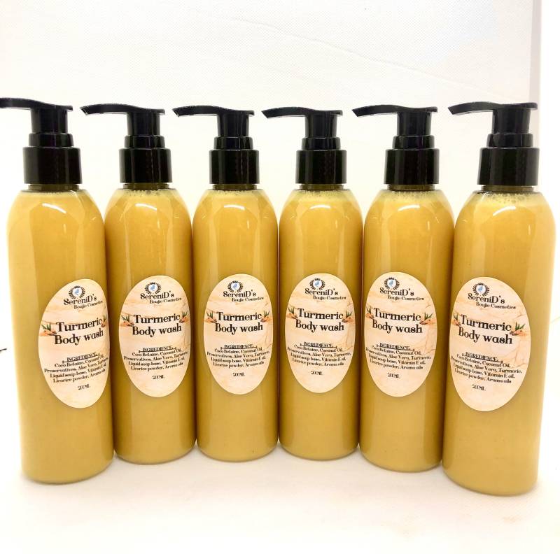 Kurkuma-Körperwäsche | Turmeric Bodywash von SereniDsCosmetics