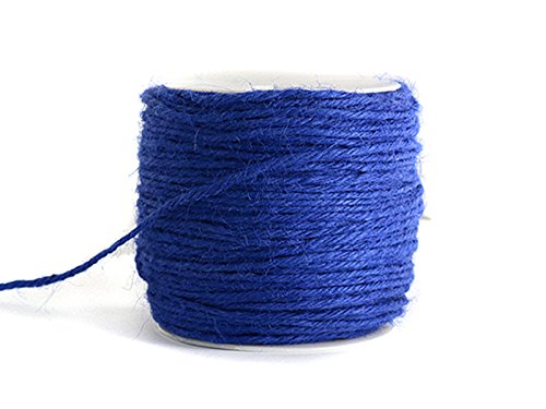 Sescha Hanfschnur/Hanfband in blau 2 mm - 100 m von Sescha