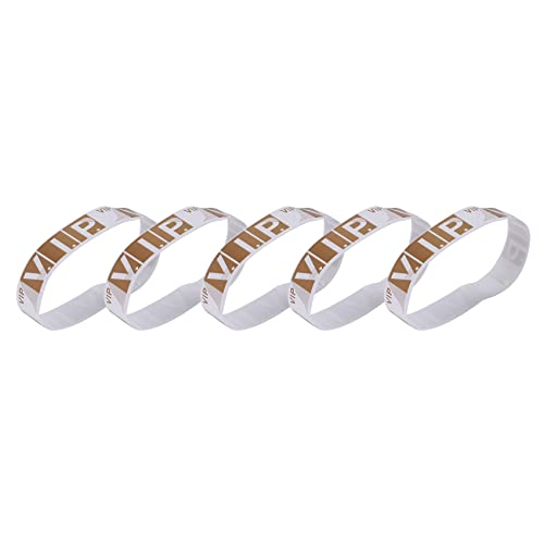 Sessleger 500 StüCk VIP-ArmbäNder Leichte Event-ArmbäNder Personalisierte -ArmbäNder Farbiges Wasserdichtes Armband von Sessleger