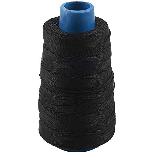 Sessleger Angelschnur, 400 m, Nylon, Twisted Bowstring zum Nähen, Kite Line, Schwarz von Sessleger