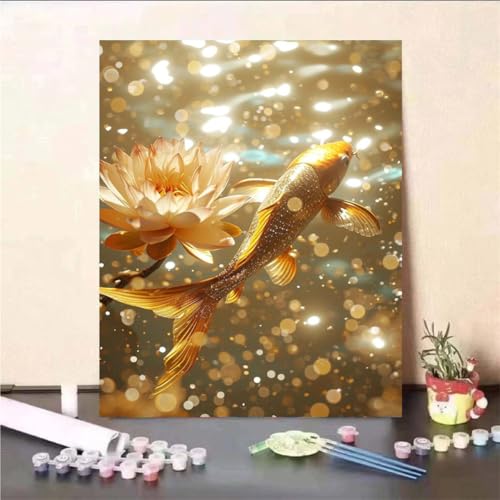 Sevtidy 5D DIY Diamond Painting Bilder Erwachsene Kits Goldene Diamant Art Painting Kunsthandwerk Stickerei Diamant Painting Set für Home Decor Geschenk Diamant Malere 25x30cm von Sevtidy