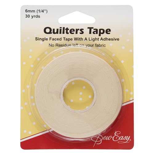 Sew Easy Quilters Tape 27 m x 6 mm für Quilten/Patchwork von Sew Easy