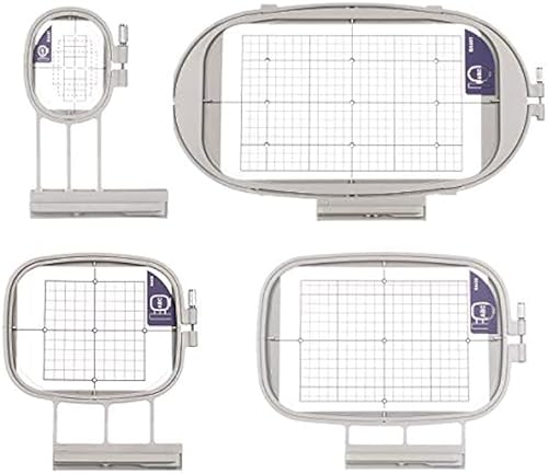 Sew Tech Stickelrahmen für Brother Innov-is 900 90E 955 97E M240ED M280 Innovis Babylock Brother Stickelmaschine Hoop (4in1-Set) von Sew Tech