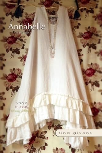 Sew Tina Givens Schnittmuster Annabelle Slipkleid Kleider XS-2XL von Sew Tina Givens