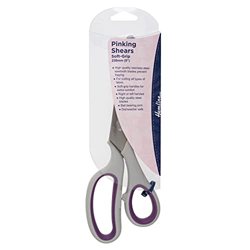 Scissors, Zackenschere mit weichem Griff, 23cm von Sewing Online
