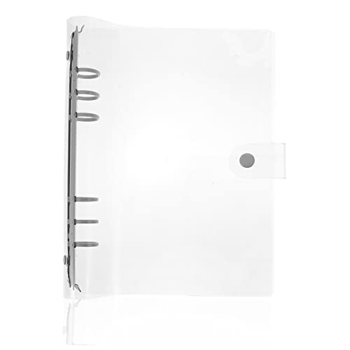 Pvc-kontobuch A5 Ordner Klemmbinder 3-ring-ordner Buchbinderringe Bunte Ringe Notizblock-clipring Binderhüllen Aus Papier Notizbuch Binder Mini-ordner Weiß Aluminiumlegierung Sewroro von Sewroro